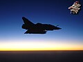 Mirage 2000 du 3/3 au coucher du soleil