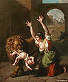 Le Lion de Florence, 1801, huile sur toile, 163 × 194 cm, Louvre.