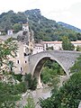 Pont de Nyons (1361) in Nyons, Drôme