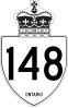 Highway 148 shield