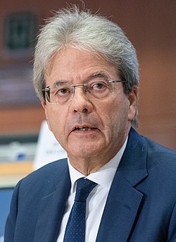 Gentiloni vuonna 2019