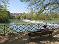 Banc avec vue sur le Doubs.