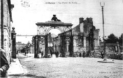 Reims, Porte de Paris après la 2e guerre mondiale