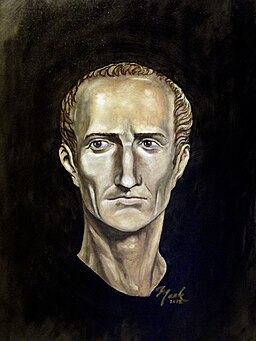 Portrait of Julius Caesar (color)