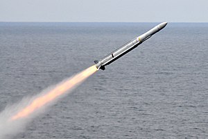 RIM-162 launched from USS Carl Vinson (CVN-70) July 2010.jpg