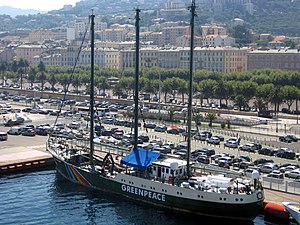 Rainbow Warrior, 2006 yılında Bastia'da