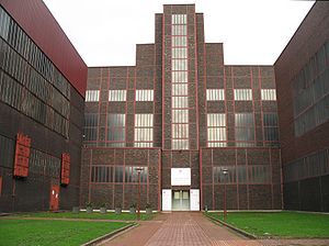 Red Dot Design-Museum im Kesselhaus der Schachtanlage XII der ehemaligen Zeche Zollverein in Essen