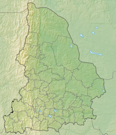 Mapa lokalizacyjna obwodu swierdłowskiego