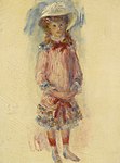 Georgette Charpentier debout, Auguste Renoir, 1880