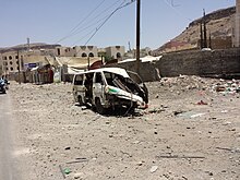 Sana'a after airstrike 20-4-2015 - Widespread destruction- 15.jpg