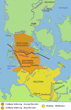 Kongeån on ollut Tanskan ja Schleswigin rajajoki.