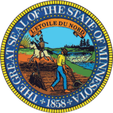 Description de l'image Seal of Minnesota (1983–2024).png.