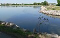 reservoir from downstream