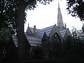 伦敦肯辛顿的圣犹达堂（英语：St Jude's Church, Kensington）。1912年，Thomas在这里结婚。