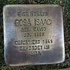 Stolperstein für Rosa Isaac geb.David