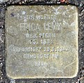 Stolperstein in der Xantener Straße in Berlin-Wilmersdorf