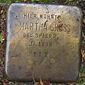 Stolperstein für Martha Groß