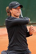 Iga Świątek korábbi világelső, a 2023-as Roland Garros győztese