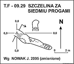 Plan jaskini