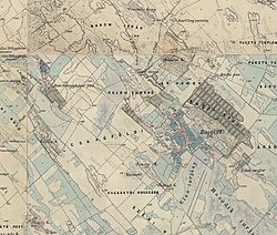 katonai topográfiai térkép (1867-87) Alsóványpuszta Bugyi településtől északra látható