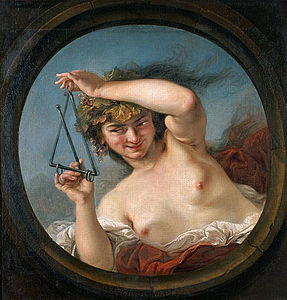 Une Bacchante jouant du triangle, musée de Grenoble.