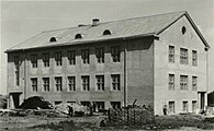 Строительство детского дома в Вийратси, 1938 год