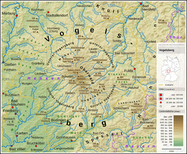 Bản đồ Vogelsberg
