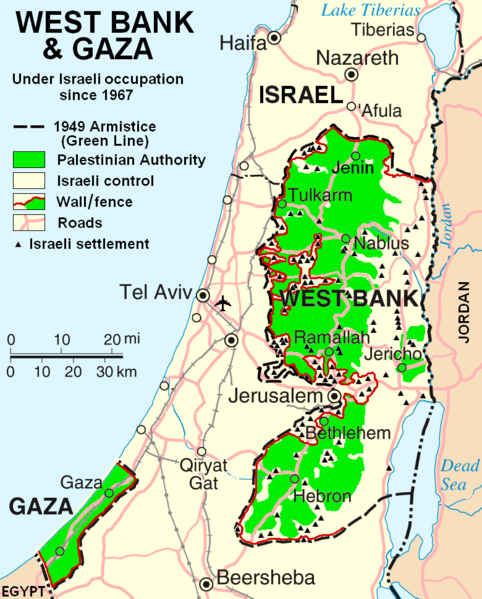 File:West Bank & Gaza Map 2007 (Settlements).png