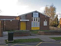 New Addington Community Church is a Newfrontiers congregation in suburban London. Wolsey Chapel, Dunley Drive - geograph.org.uk - 748204.jpg