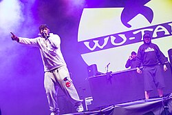 Wu-Tang Clan на фестивала "Гластънбъри" през 2019 г.