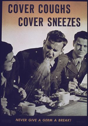 "Cover Coughs, Cover Sneezes" - NARA...