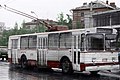 Троллейбус на маршруте № 3, улица Горького, 1990 год