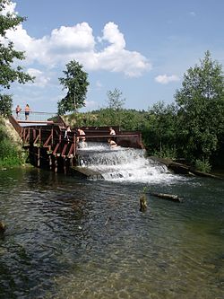 Плотина на Юловке (Юловский пруд)