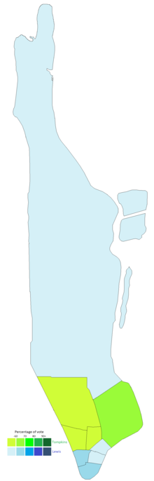 Results by New York City ward 1807 New York Gubernatorial race by NYC ward.png