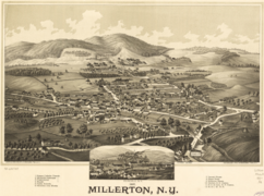 Millerton, New York with inset of Irondale, New York