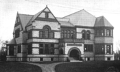 1899 Northampton Forbes veřejná knihovna Massachusetts.png