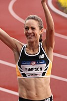 Jenny Barringer, spätere Jenny Simpson, belegte Rang vier und stellte einen neuen Amerikarekord auf