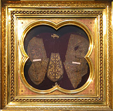 The 'Sandals of Jesus' displayed in PrÃ¼m Abbey in Germany