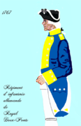Régiment Royal-Deux-Ponts de 1767 à 1776