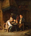 A Peasant Family in an Interior (Adriaen van Ostade