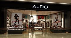 An Aldo store in the mall SM Aura Premier in Bonifacio Global City ...