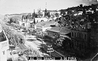 Avenida Rio Branco em 1933