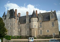 Photographie du château de Baugé.