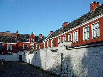 Petit béguinage de Gand (maisonnettes du XVIIe s.)