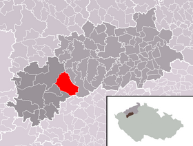 Localisation de Blšany