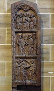 Krilo prikazuje: Jezus in Sveti Tomaž, Jezus in Sveti Peter, čudež Binkošti