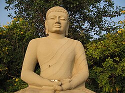 Buddha statue at Thotlakonda