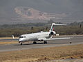 CRJ-900 d'American Eagle provenant de Dallas.