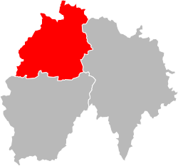 Location of Qarku Mauriac