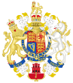 The Arms of the Gibraltarian Government, granted by the College of Arms in 1836 to commemorate the Great Siege of Gibraltar, is a modification the royal arms of the United Kingdom.[1]